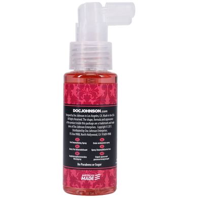 Спрей для мінету Doc Johnson GoodHead DeepThroat Spray - Sweet Strawberry 59 мл для глибокого мінету SO2801 фото