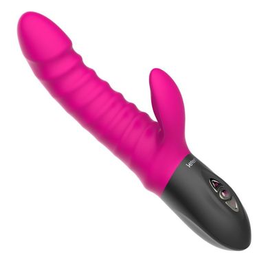 Пульсатор-кролик Leten Vibrator Passionate с подогревом и вибрацией клиторального отростка SO3932 фото