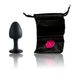 Анальна пробка Dorcel Geisha Plug Ruby XL з кулькою всередині, створює вібрації, макс діаметр 4,5 см MD1335 фото 5