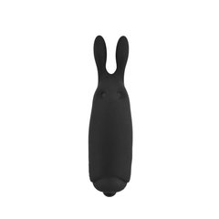 Минивибратор Adrien Lastic Pocket Vibe Rabbit Black AD33499 фото