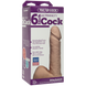 Фалоімітатор Doc Johnson Vac-U-Lock - 6 Inch ULTRASKYN Cock White, діаметр 4,3 см SO1560 фото 2