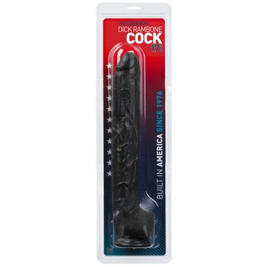 Фаллоимитатор Doc Johnson Dick Rambone Cock Black SO1547 фото