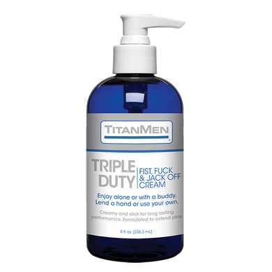 Густа змазка для фістингу Doc Johnson TitanMen - Triple Duty (236 мл) SO2813 фото