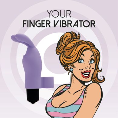 Вибратор на палец FeelzToys Magic Finger Vibrator Purple SO4435 фото