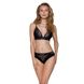 Трусики с широкой резинкой и кружевом Passion PS001 PANTIES black, size L SO4159 фото 3