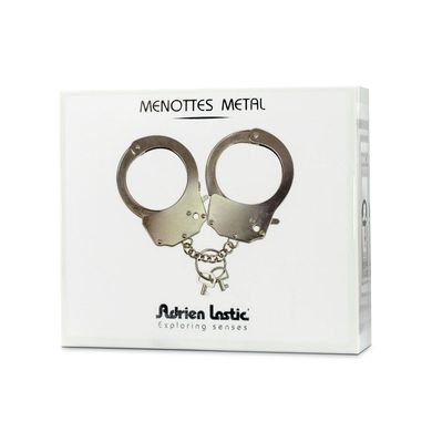 Наручники металлические Adrien Lastic Handcuffs Metallic AD30400 фото