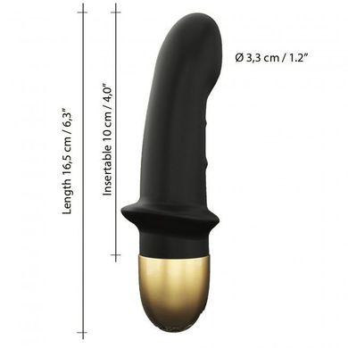 Вібратор Dorcel Mini Lover Black 2.0 перезаряджається, для точки G і масажу простати SO3572 фото