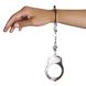 Наручники металлические Adrien Lastic Handcuffs Metallic AD30400 фото 3