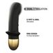 Вібратор Dorcel Mini Lover Black 2.0 перезаряджається, для точки G і масажу простати SO3572 фото 6