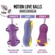 Вагинальные шарики с массажем и вибрацией FeelzToys Motion Love Balls Jivy с пультом ДУ, 7 режимов SO3852 фото 3