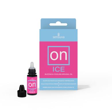 Возбуждающе капли для клитора Sensuva - ON Arousal Oil for Her Ice (5 мл) охлаждающие, до 30 минут SO3167 фото