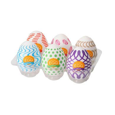 Набор яиц-мастурбаторов Tenga Egg Wonder Pack (6 яиц) SO5500 фото