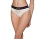 Трусики с широкой резинкой и кружевом Passion PS001 PANTIES ecru, size S SO4165 фото 1