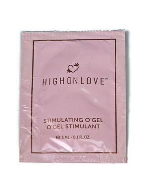 Пробник стимулирующего геля-вибратора HighOnLove Stimulating Gel O Gel (3 мл) SO3057 фото