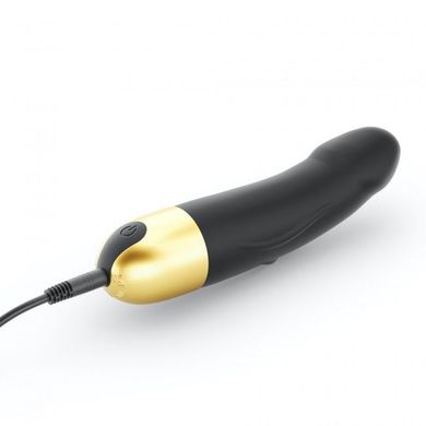 Вібратор Dorcel Real Vibration S Gold 2.0, діаметр 3,7см, перезаряджається, для точки G SO3565 фото