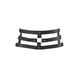 Портупея-пояс Bijoux Indiscrets MAZE - Wide Belt and Restraints Black, екошкіра SO2680 фото 1