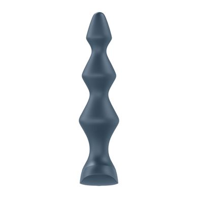 Анальний стимулятор-намистини з двома моторами Satisfyer Lolli-Plug 1 Dark teal SO4924 фото