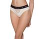 Трусики с широкой резинкой и кружевом Passion PS001 PANTIES ecru, size XL SO4166 фото 1