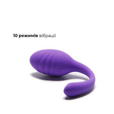 Віброяйце зі стимулятором клітора Adrien Lastic Smart Dream II з пультом LRS, можна під одяг AD11833 фото